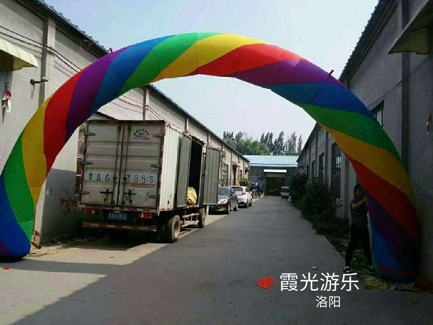 昌江彩虹喷绘气模